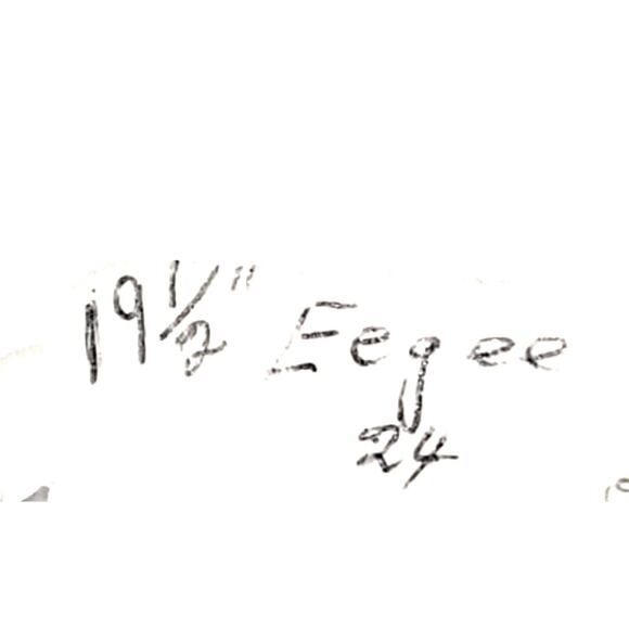 19" Vintage Straight Leg Blonde Blue Eyes Doll By Eegee - Picture 14 of 14